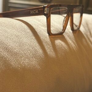 MCM Brown Square Eyeglasses